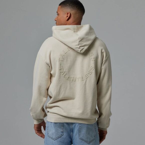 Talentless Heavyweight Hoodie Circle Logo Embroidered Men’s Medium - Picture 1 of 5
